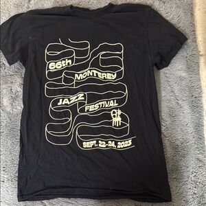 Monterey Jazz Festival Black T-Shirt